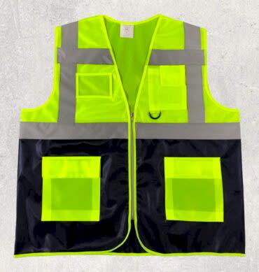 Sarı Lacivert Mühendis Yeleği