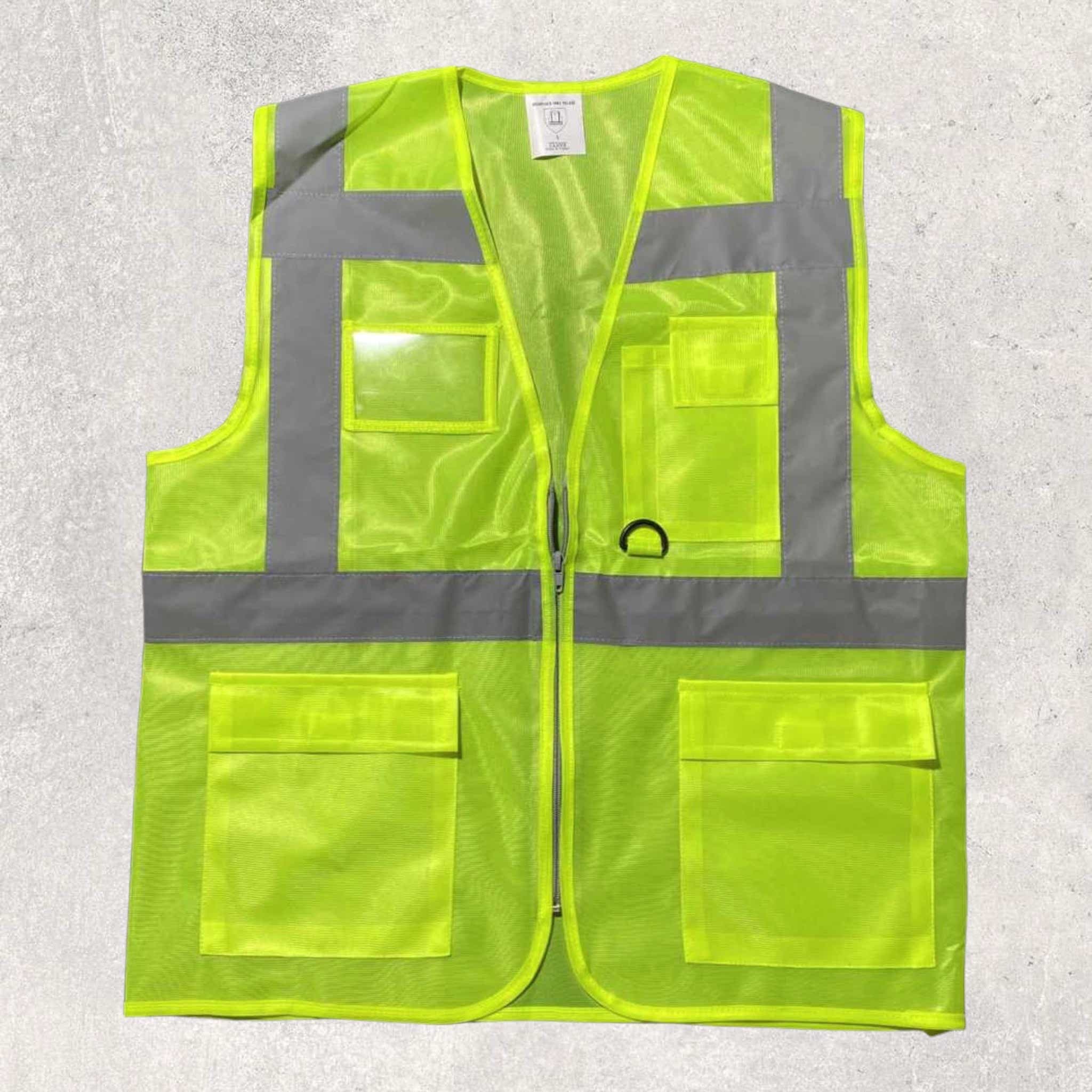 Sarı Mühendis Yeleği